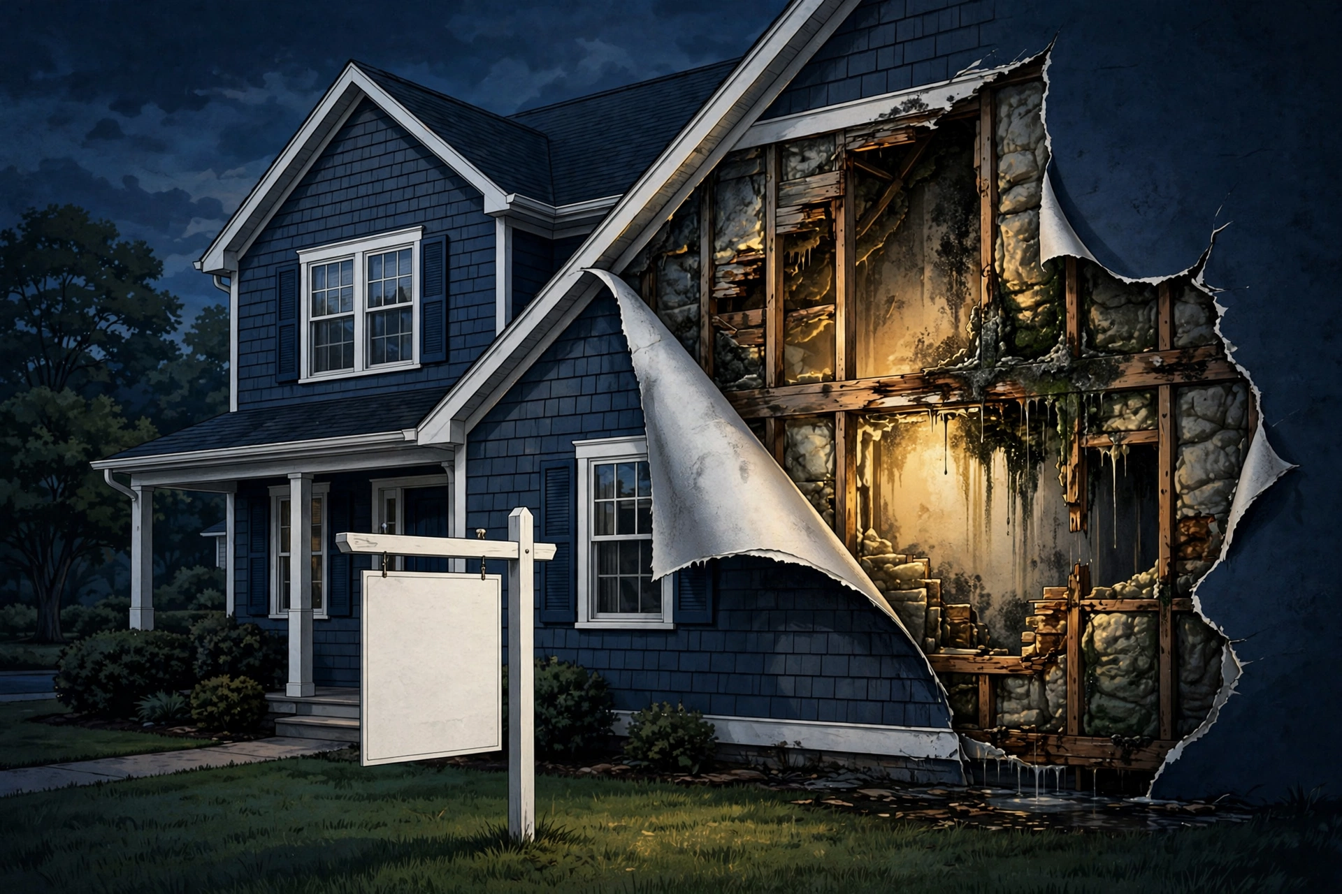 South Carolina homebuyer discovering hidden defects — seller disclosure fraud, mold, water damage, and foundation cracks